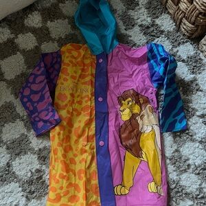 Lion King Colorful Raincoat with Hood